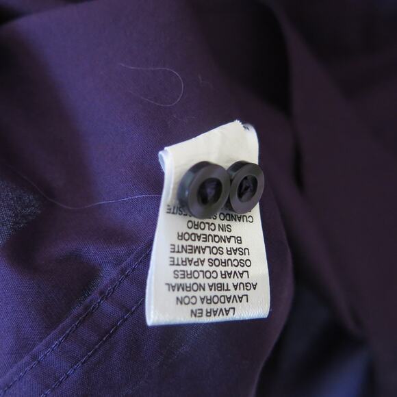 SOUTH CAROLINA CLEMSON TIGERS Button Down Shirt Size M Women's Purple Logo - Picture 6 of 8